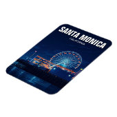 Santa Monica Pier California Los Angeles Magnet (Linke Seite)