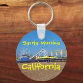 Santa Monica Pier, California Schlüsselanhänger (Vorderseite)