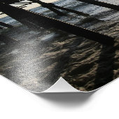 Santa Monica Pier Fotodruck (Ecke)