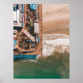 SANTA MONICA PIER, KALIFORNIEN - SICHT AUF DIE LUF POSTER (Vorne)