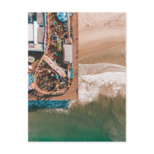 SANTA MONICA PIER, KALIFORNIEN - SICHT AUF DIE LUF