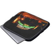 Santa Monica Pier Laptopschutzhülle (Vorne Knopf)