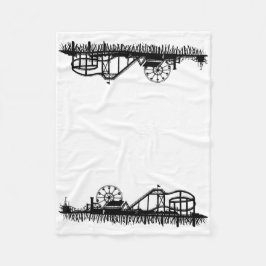 Santa Monica Pier Los Angeles California Beach Fleecedecke