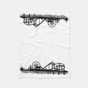 Santa Monica Pier Los Angeles California Beach Fleecedecke