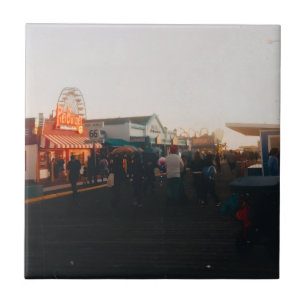 Santa Monica Pier, Los Angeles, Kalifornien Fliese
