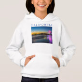 Santa Monica Pier | Los Angeles, Kalifornien Hoodie (Vorderseite)