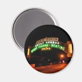 Santa Monica Pier Magnet (Vorderseite/Rückseite)