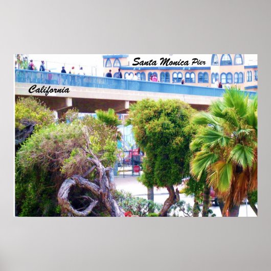 SANTA MONICA PIER MOUSE POSTER (Vorne)