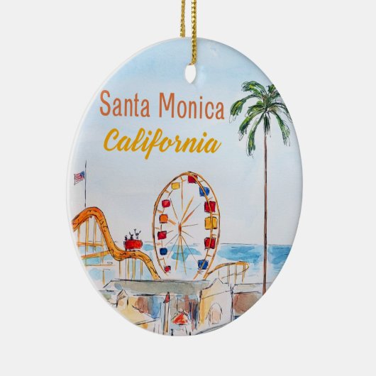 Santa Monica Pier Ornament (Rechts)