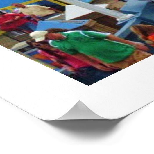 SANTA MONICA PIER Plakat (Ecke)