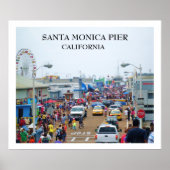 SANTA MONICA PIER Plakat (Vorne)
