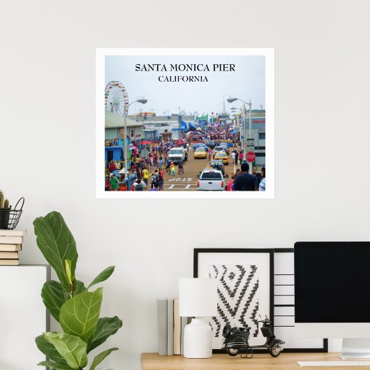 SANTA MONICA PIER Plakat (Heimbüro)
