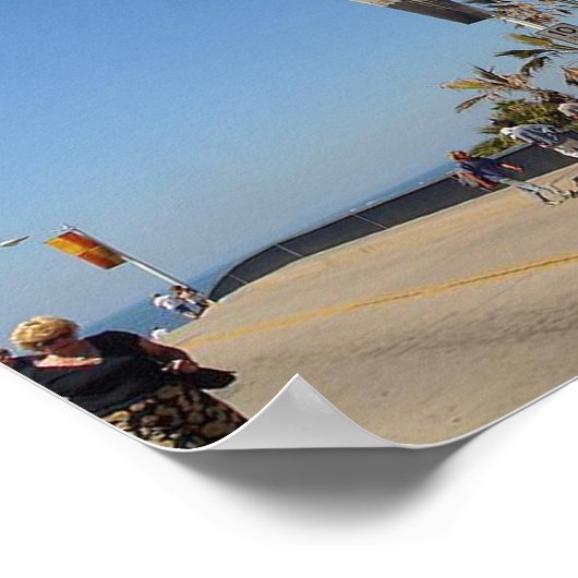 Santa Monica Pier Poster (Ecke)