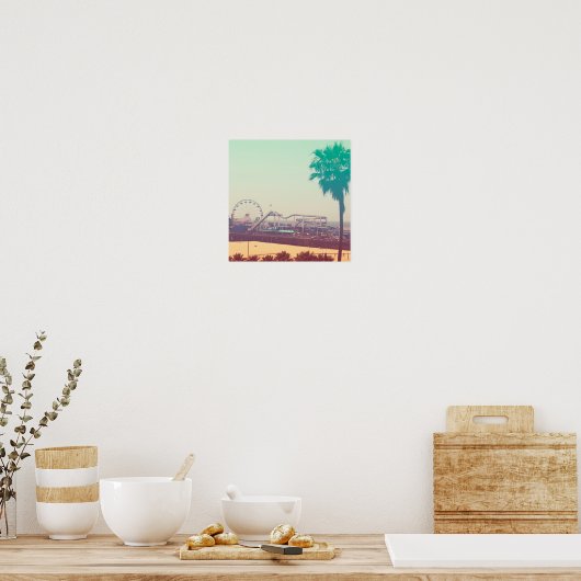 Santa Monica Pier Poster (Küche)