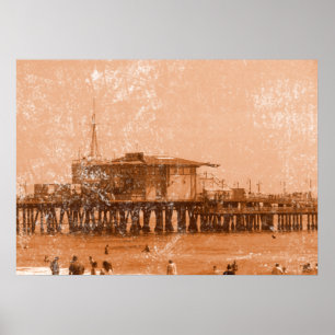 Santa Monica Pier Poster