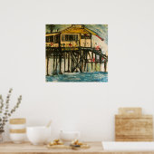 SANTA MONICA PIER POSTER (Küche)