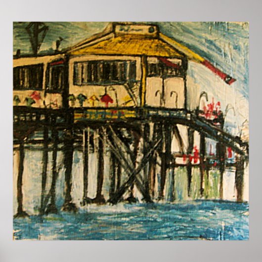 SANTA MONICA PIER POSTER (Vorne)