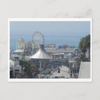 Santa Monica Pier Postkarte