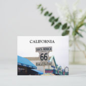 SANTA MONICA PIER, Postkarte KALIFORNIEN (Stehend Vorderseite)