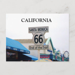 SANTA MONICA PIER, Postkarte KALIFORNIEN