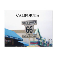 SANTA MONICA PIER, Postkarte KALIFORNIEN