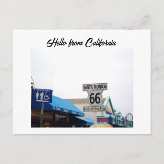 SANTA MONICA PIER, Postkarte KALIFORNIEN