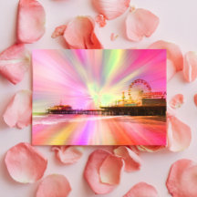 Santa Monica Pier Rosa Explosion