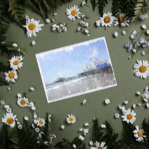 Santa Monica Pier - Shabby Chic Foto Edit