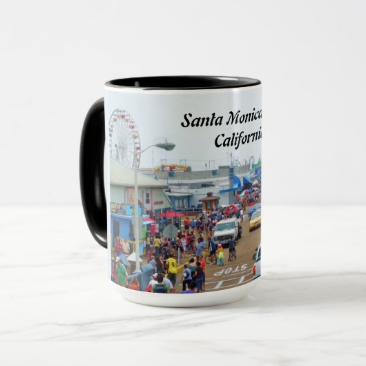 SANTA MONICA PIER Tasse (Vorderseite Links)