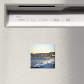 Santa Monica Pier vom Strand von Venedig aus geseh Magnet (In Situ (Geschirrspüler))