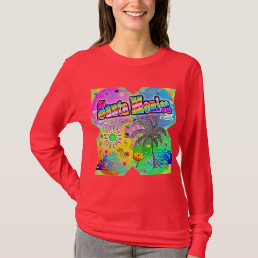 Santa Monica Quadro Seasons T - Shirt (Vorderseite)
