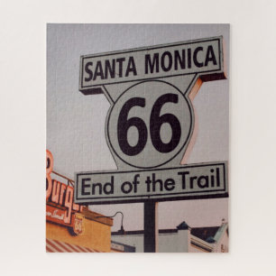 Santa Monica Route 66 Kalifornien Puzzle