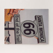 Santa Monica Route 66 Kalifornien Puzzle (Horizontal)
