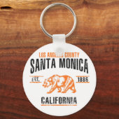 Santa Monica Schlüsselanhänger (Vorderseite)