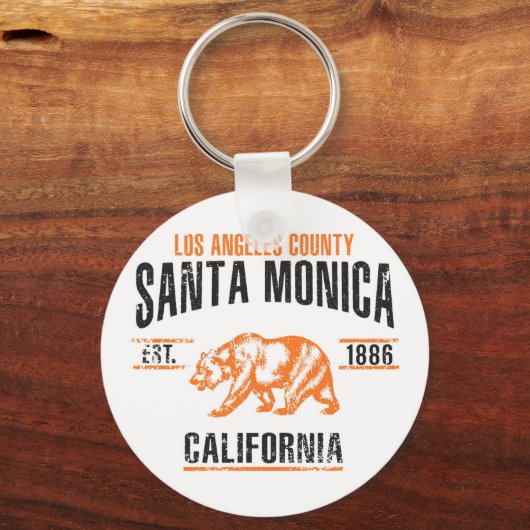 Santa Monica Schlüsselanhänger (Vorderseite)