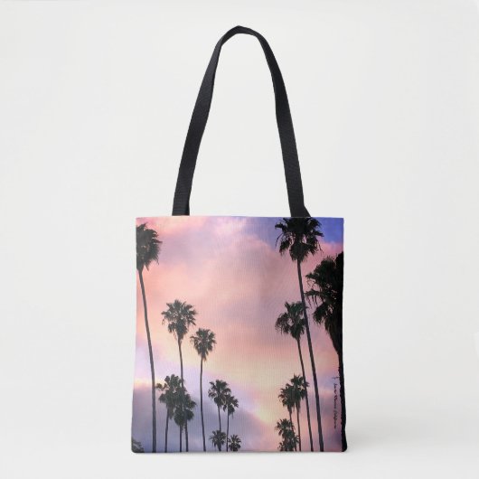 Santa Monica Sonnenuntergangstasche Tasche (Vorderseite)