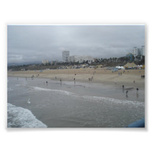 Santa Monica Strand Fotodruck
