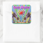 Santa Monica Summer Liebe Sticker (Tasche)