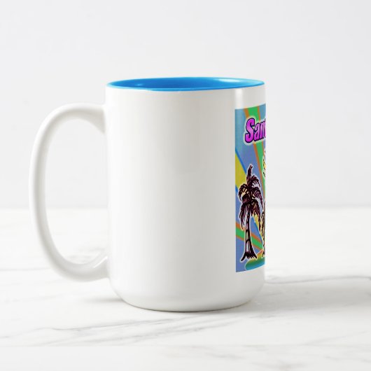 Santa Monica Summer Liebe Tasse (Links)