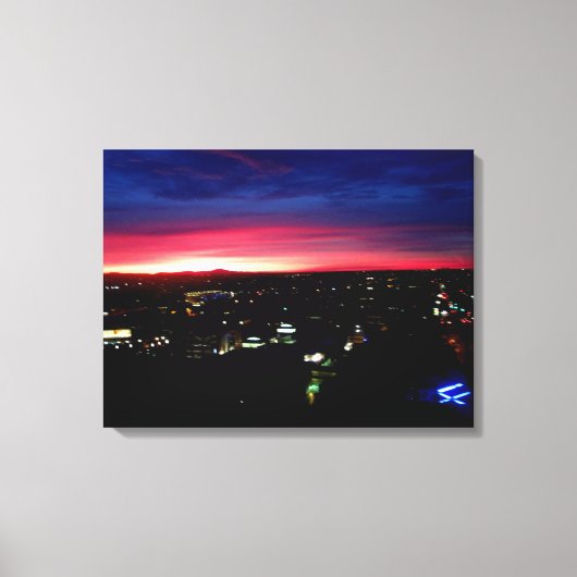 SANTA MONICA SUNRISE #1 CANVAS PRINT LEINWANDDRUCK (Vorderseite)