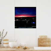 SANTA MONICA SUNRISE #1 POSTER (Küche)