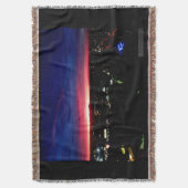 SANTA MONICA SUNRISE #1 THROW BLANKET DECKE (Vorderseite Vertikal)