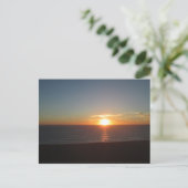 SANTA MONICA SUNSET #1 POSTCARD POSTKARTE (Stehend Vorderseite)