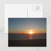 SANTA MONICA SUNSET #1 POSTCARD POSTKARTE (Vorne/Hinten)