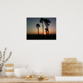Santa Monica Sunset Poster (Küche)
