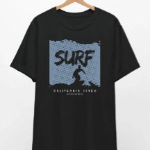 Santa Monica Surf T - Shirt