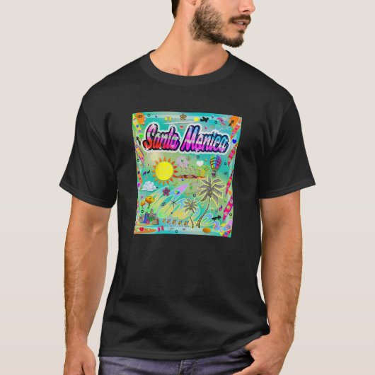 Santa Monica T - Shirt "Nu Era" (Vorderseite)
