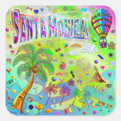 Santa Monica Timeless Melody Sticker (Vorderseite)
