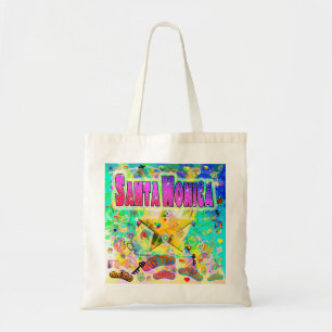 Santa Monica Tropical Friends Tote Bag Tragetasche