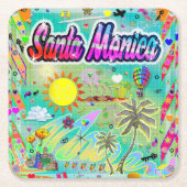 Santa Monica Untersetzer "Nu Era" (Vorderseite)
